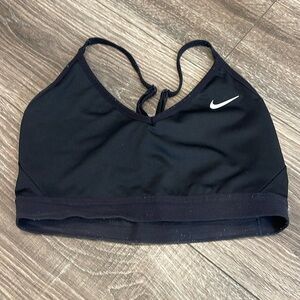 Nike string Racer Back lightweight sports bra size medium